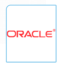 Logo da empresa ERP Oracle parceira da Eficaz Marketing