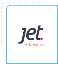 logo da plataforma de e-commerce jet E-business