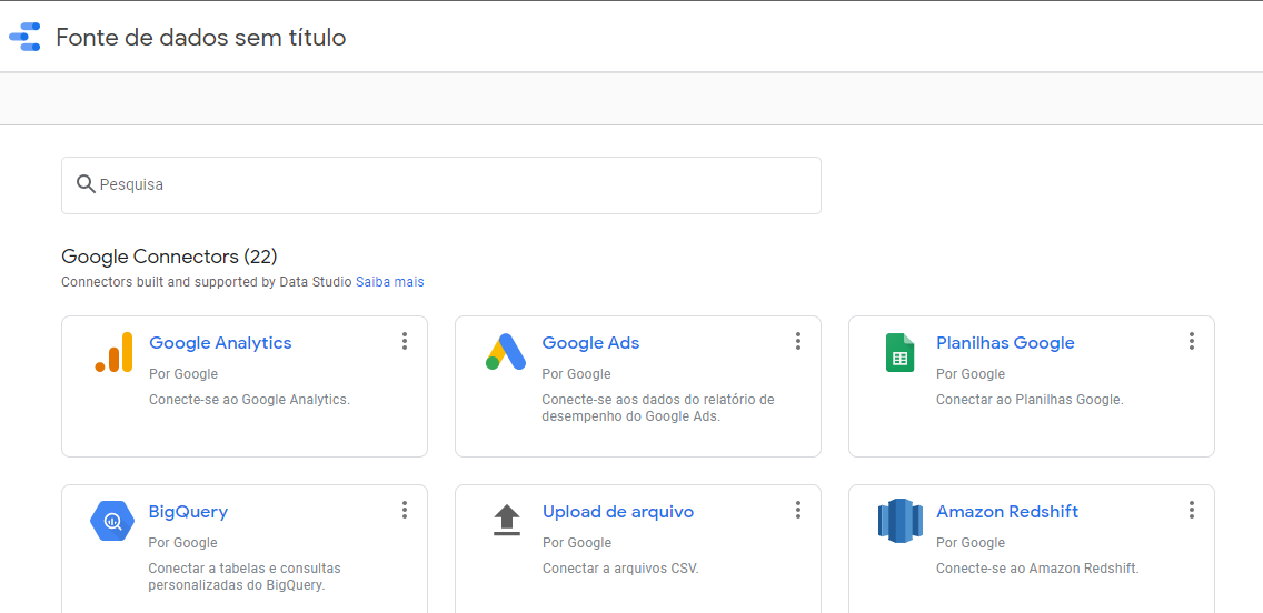 o que é google data studio