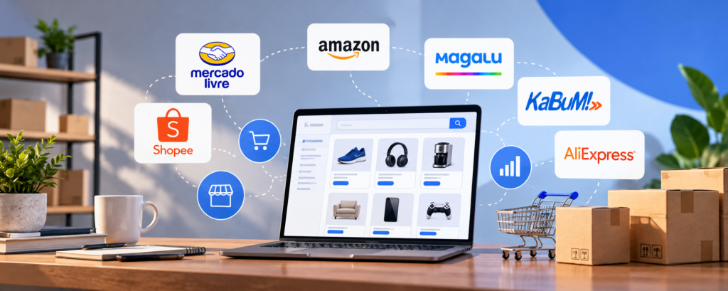 Imagem capa do post:Marketplace: como escolher os canais certos para vender online