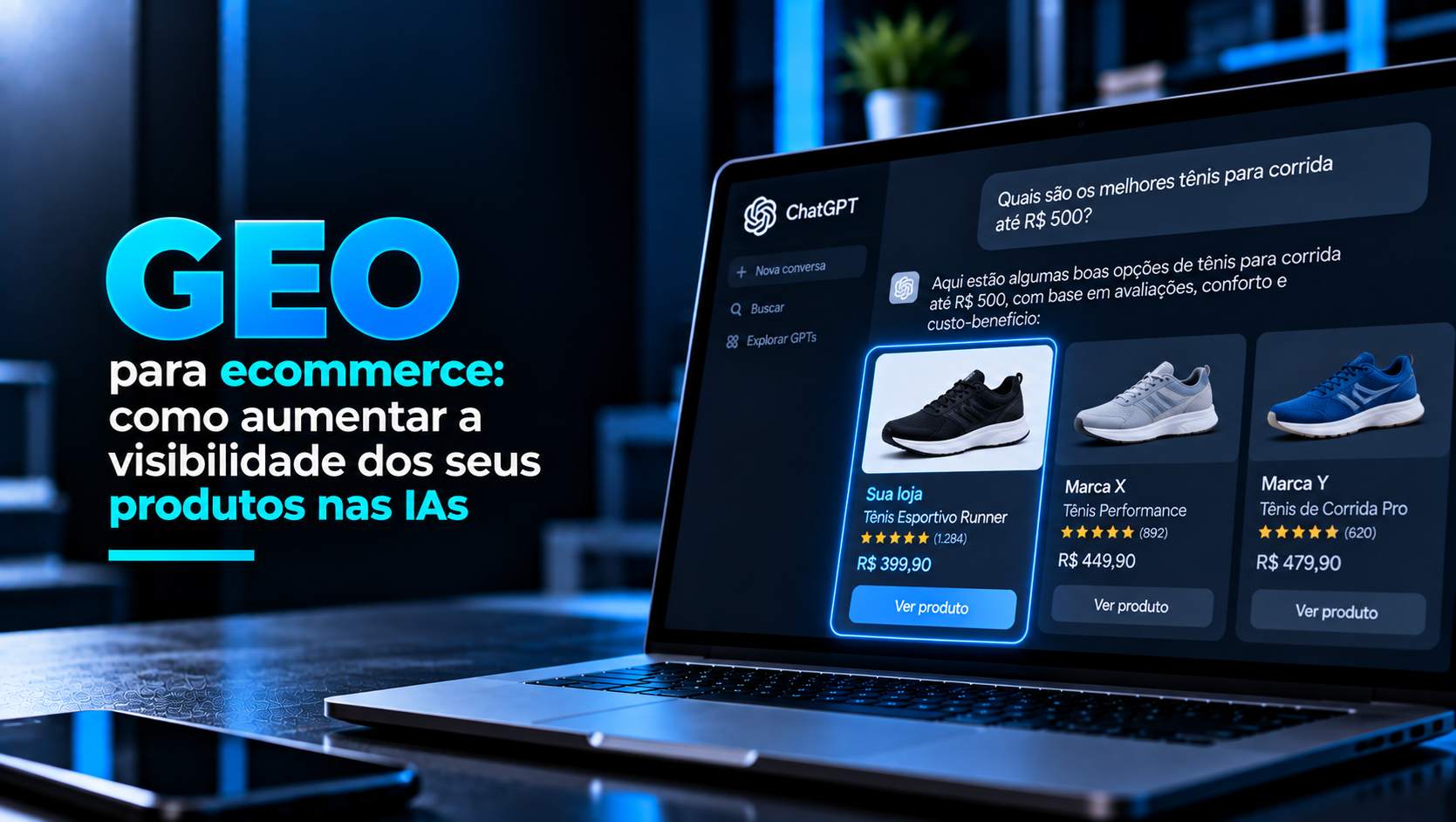 como aparecer nas respostas das IAs