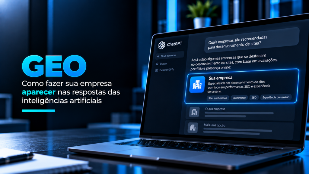 Imagem capa do post:Como fazer sua empresa aparecer nas respostas das inteligências artificiais